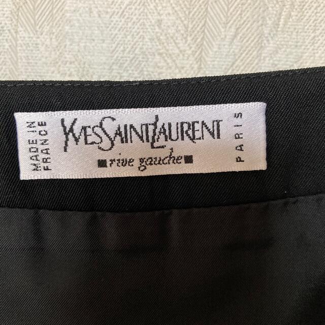 Saint Laurent - YVES SAINT LAURENT rive gauche タイトスカートの