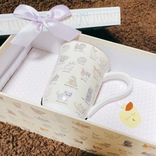 フランシュリッペ(franche lippee)のフランシュリッペ　ねこ図鑑　マグカップセット(グラス/カップ)