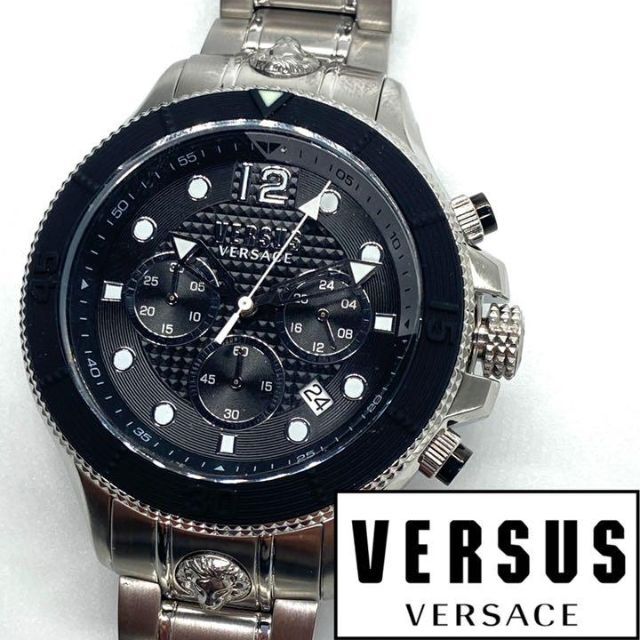Gianni Versace(ジャンニヴェルサーチ)の★新品 美品 Versus Versace ヴェルサス ヴェルサーチ メンズ メンズの時計(腕時計(アナログ))の商品写真