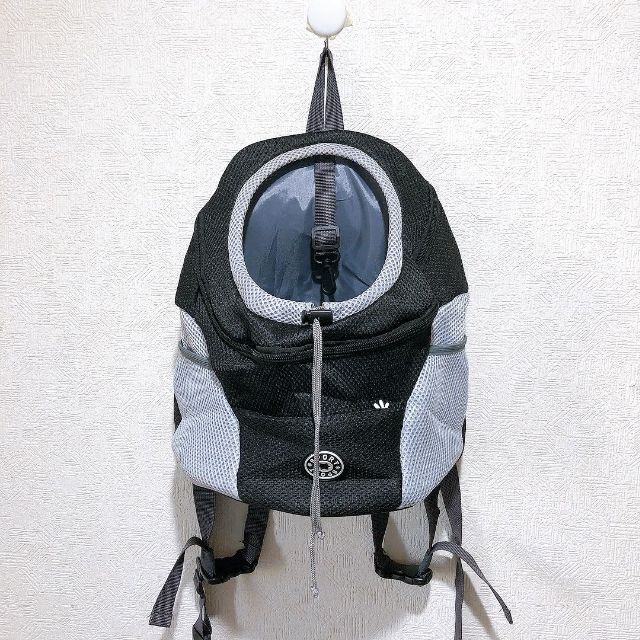 ブラックl リュック型キャリーバッグ 抱っこおんぶ併用 猫 犬 ペットバッグの通販 By Yamaroku S Shop ラクマ