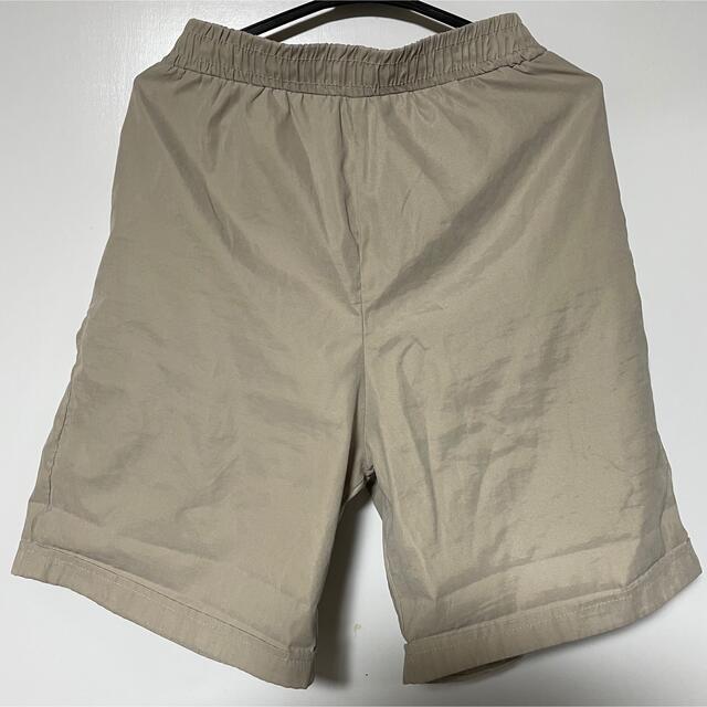 ガナタ 上下セット 半袖シャツ ハーフパンツ セット M ベージュ 3