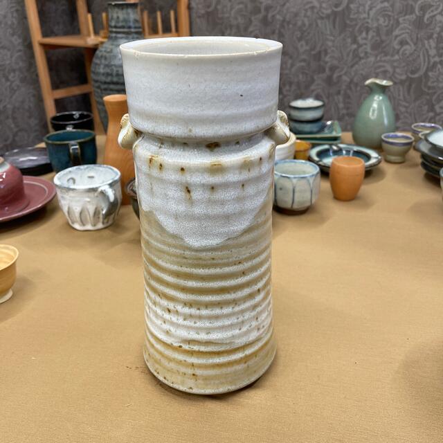 布志名焼 湯町焼 花瓶 2