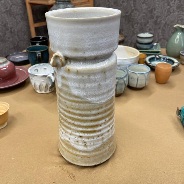 布志名焼 湯町焼 花瓶 8