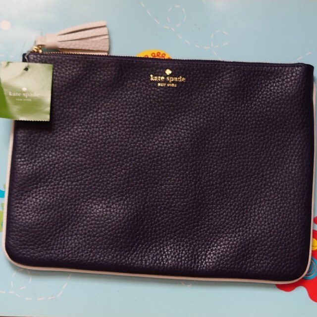 kate spade new york - ケイトスペード 薄型ポーチの+inforsante.fr