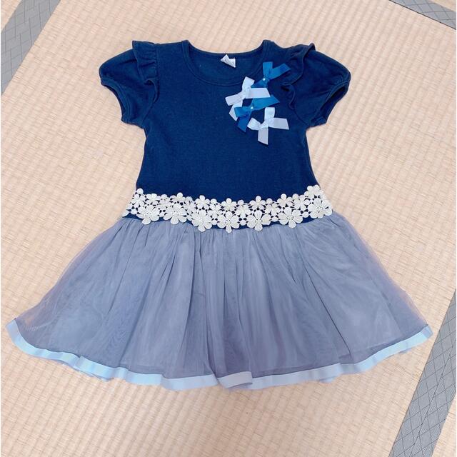 ワンピース♡美品 キッズ/ベビー/マタニティのキッズ服女の子用(90cm~)(ワンピース)の商品写真