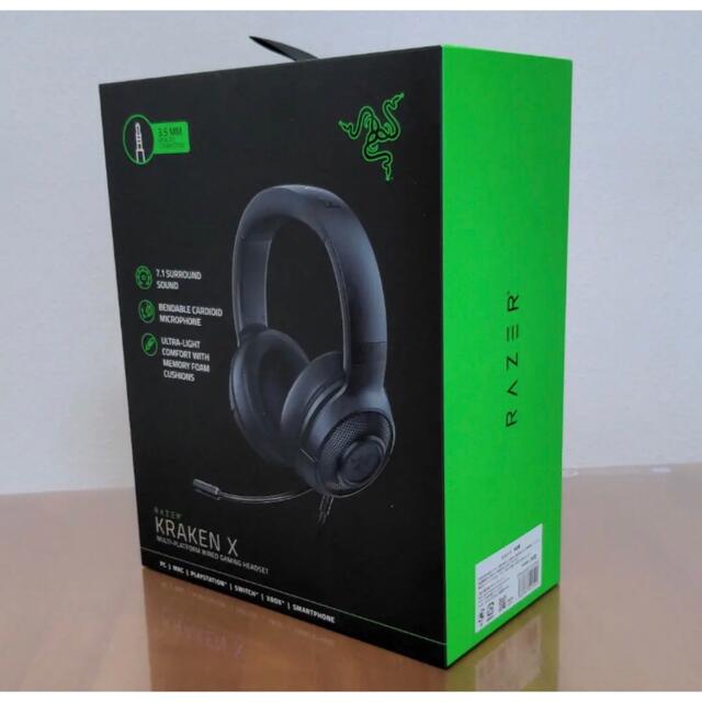 新品未開封 Razer KRAKEN X