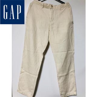 ギャップ(GAP)のGAP ギャップ　麻　スリムリネンパンツ(チノパン)