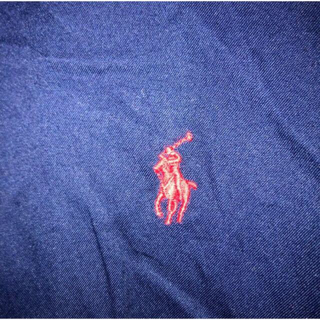 POLO RALPH LAUREN(ポロラルフローレン)のRalph Lauren バイカラーシャツワンピース カラフル size6 レディースのワンピース(ひざ丈ワンピース)の商品写真