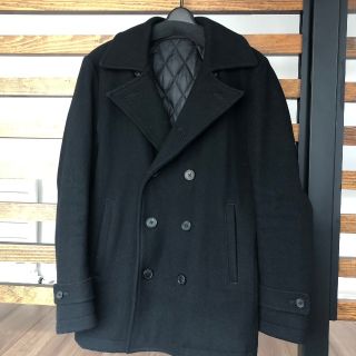 ISSEY MIYAKE イッセイミヤケ プリーツ pコート ブラック-