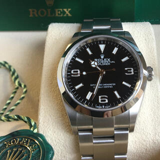 ロレックス(ROLEX)の美品！ロレックス　新型エクスプローラー 124270 (腕時計(アナログ))