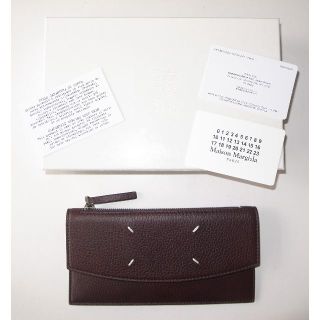 マルタンマルジェラ(Maison Martin Margiela)のmaison margiela マルジェラ 長財布 wallet dark br(長財布)