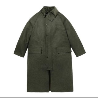 バーブァー(Barbour)の新品 BARBOUR オーバーサイズ バーレー マラリウス プレーン 38(ステンカラーコート)