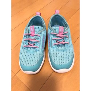 ニューバランス(New Balance)のニューバランス　キッズ　15.5センチ　ブルー(スニーカー)