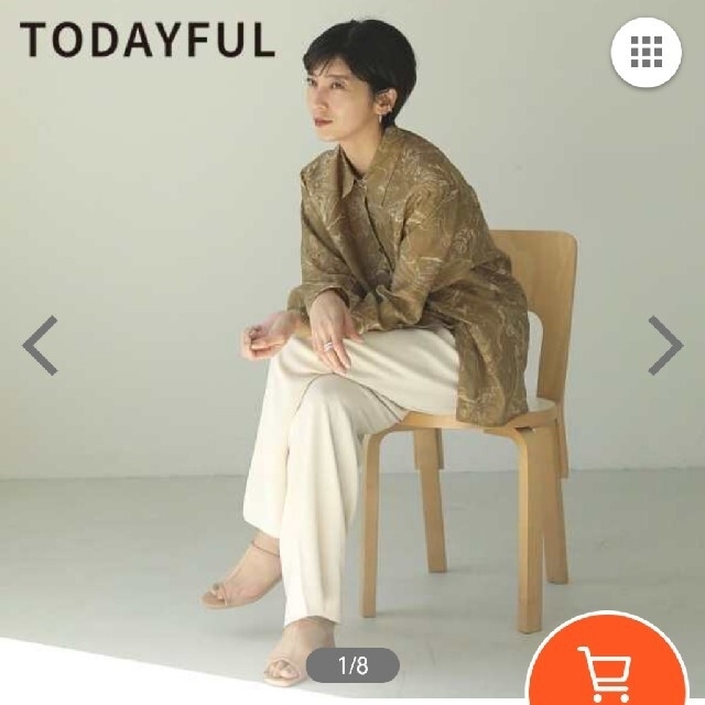 TODAYFUL(トゥデイフル)のtodayful vintage marble shirts レディースのトップス(シャツ/ブラウス(長袖/七分))の商品写真