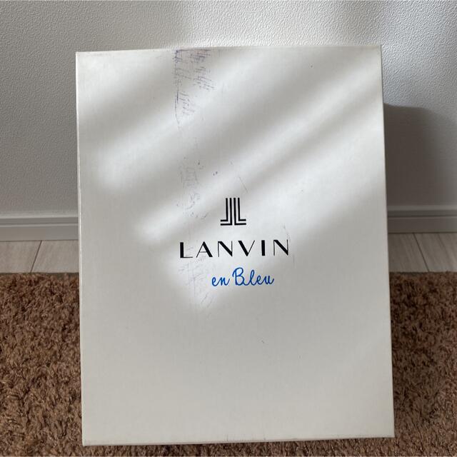 LANVIN en Bleu(ランバンオンブルー)のLANVIN スエード　ショートブーツ　ブラック レディースの靴/シューズ(ブーツ)の商品写真