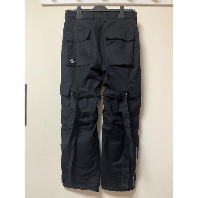 格安低価Ⅼ ALMOSTBLACK ワイドカーゴパンツ TvUVf-m18588767653 正規
