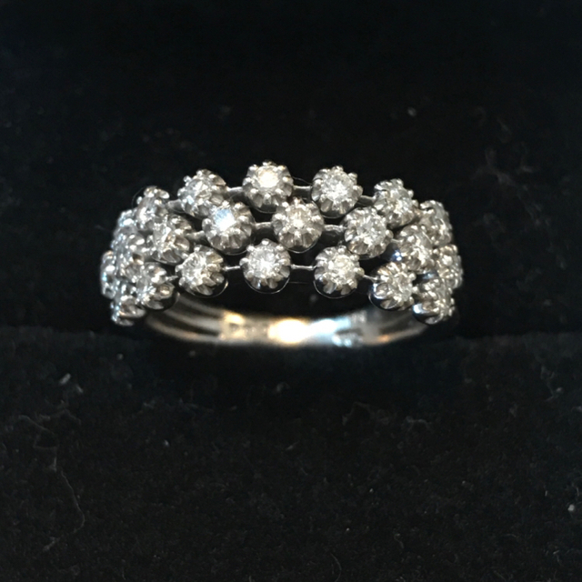 良好品】 STAR JEWELRY - スタージュエリー リング 指輪 ミル打ち 良好品】 STAR JEWELRY - スタージュエリー リング 指輪 ミル打ち