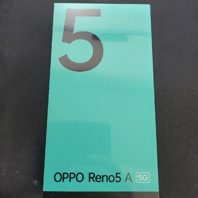 新品未開封　シムフリー　OPPO RENO5 A アイスブルー