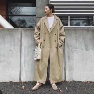 エンフォルド(ENFOLD)の2月末まで値下げ！Wide volume spring coat(スプリングコート)