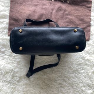 celine - セリーヌ トートバッグ ハンドバッグ ゴールド金具 クロコ型 ...