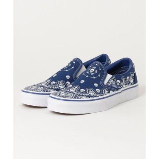 ヴァンズ(VANS)の新品 VANS クラシック スリッポン バンダナ スカル US8 26.0cm(スニーカー)