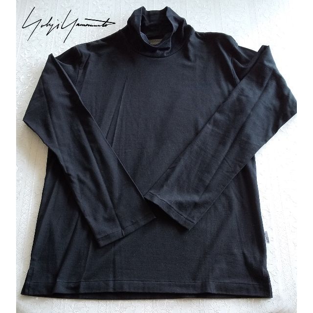 ヨウジヤマモト Yohji Yamamoto　タートルカットソー　ブラック