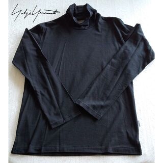 ヨウジヤマモト(Yohji Yamamoto)のヨウジヤマモト Yohji Yamamoto　タートルカットソー　ブラック(Tシャツ/カットソー(七分/長袖))
