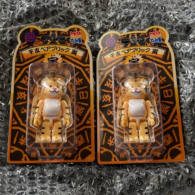 MEDICOM TOY - BE@RBRICK 干支 ベアブリック 寅 100% 2個セット