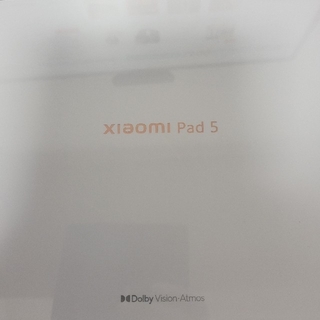 アンドロイド(ANDROID)の新品未開封　Xiaomi Pad 5 コズミックグレー 128GB(タブレット)