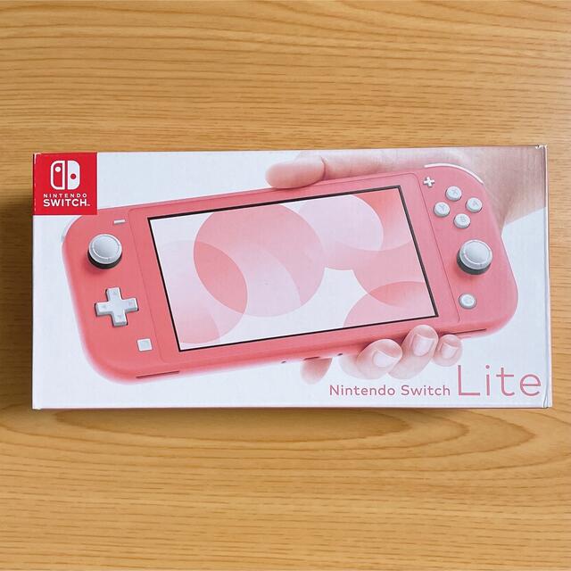 新品未使用　Nintendo Switch Lite コーラル 本体　3台