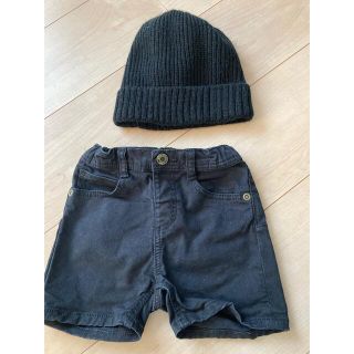 ザラキッズ(ZARA KIDS)のハーフパンツ　短パン　半ズボン　ニット帽(パンツ)