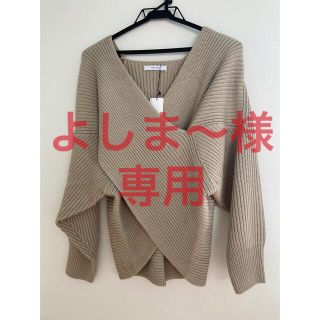 スコットクラブ(SCOT CLUB)の【よしま〜様専用】FENNELクロスニット(ニット/セーター)