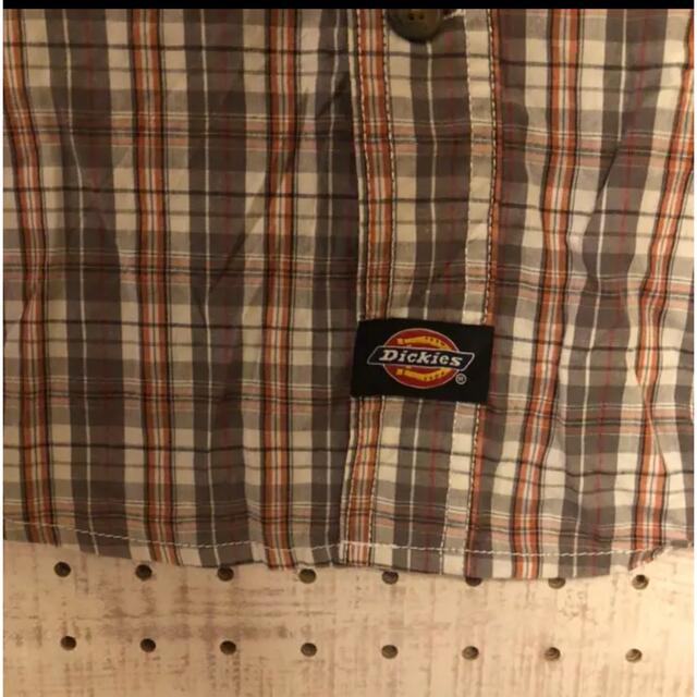 Dickies(ディッキーズ)のU.S-18  アメリカ古着　Dickies  チェック柄シャツ　Mサイズ メンズのトップス(シャツ)の商品写真