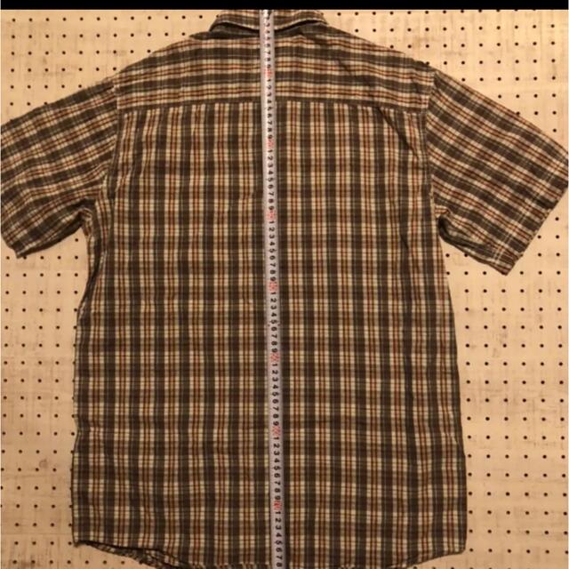 Dickies(ディッキーズ)のU.S-18  アメリカ古着　Dickies  チェック柄シャツ　Mサイズ メンズのトップス(シャツ)の商品写真