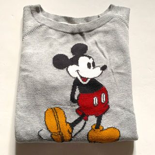 ユニクロ(UNIQLO)のUNIQLO  Disneyクルーネックセーター  130(ニット)