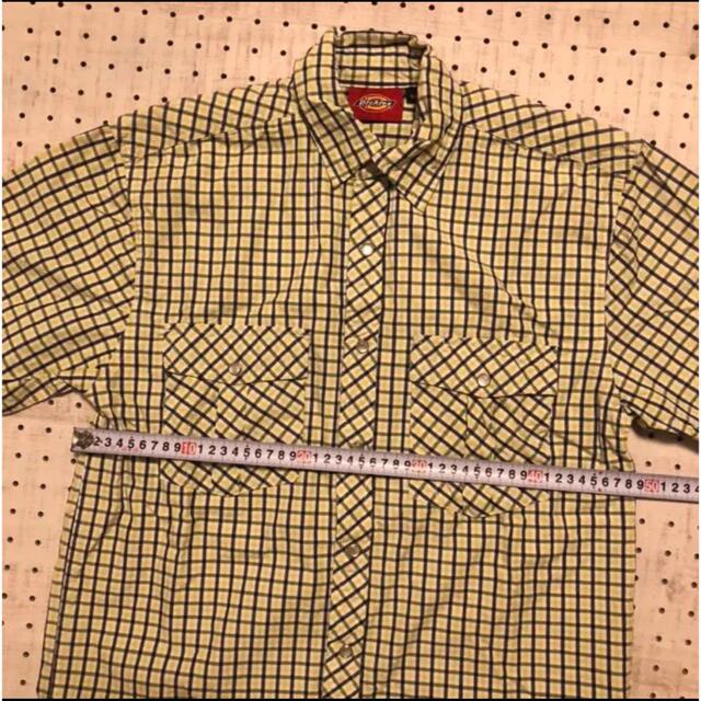 Dickies(ディッキーズ)のU.S-19  アメリカ古着　Dickies  チェック柄シャツ　Sサイズ メンズのトップス(シャツ)の商品写真