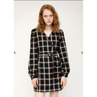 スライ(SLY)のSLY ワンピース　GINNY PLAID CHECK MINI OP (ひざ丈ワンピース)