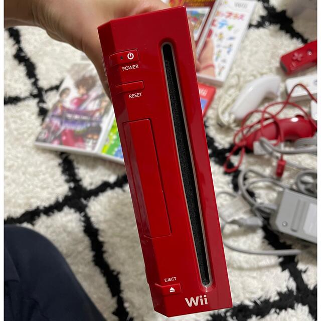 wii 本体　赤　ソフト 1