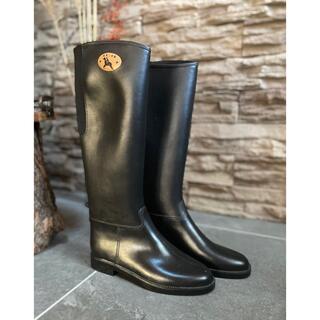 ダフナブーツ(Dafna Boots)のDAFNA /レイン ブーツ/ブラック 新品(レインブーツ/長靴)