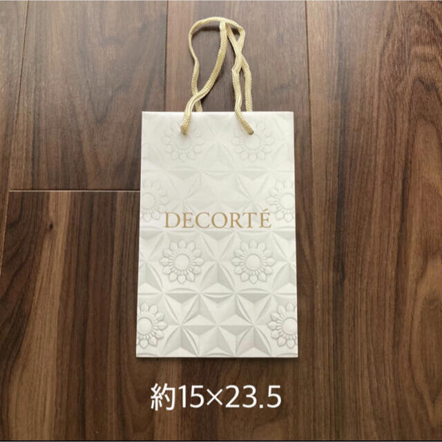 COSME DECORTE(コスメデコルテ)のデコルテ　コスメデコルテ DECORTE　 ショッパー　紙袋 2コセット レディースのバッグ(ショップ袋)の商品写真