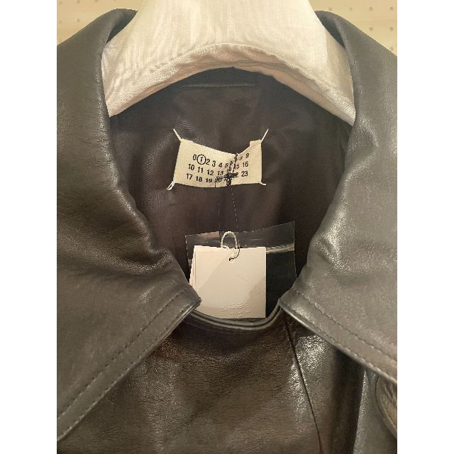 Maison Martin Margiela(マルタンマルジェラ)のMaison Margiela 定価以下 レザージャケット 21AW完売品 メンズのジャケット/アウター(レザージャケット)の商品写真