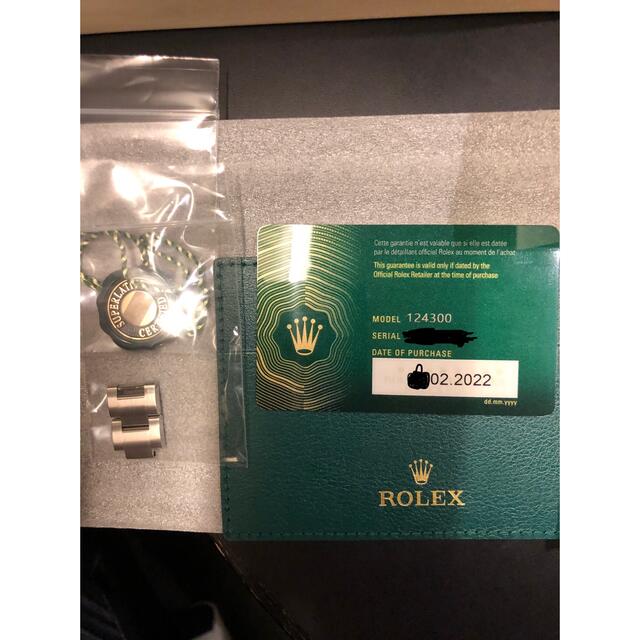 ROLEX(ロレックス)の専用1 未使用　完備　ロレックス オイパペ 41 124300 シルバー メンズの時計(腕時計(アナログ))の商品写真