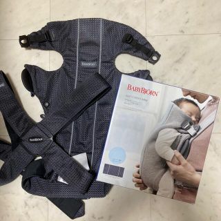 ベビービョルン(BABYBJORN)のベビーキャリアミニ　Air  メッシュ素材(抱っこひも/おんぶひも)