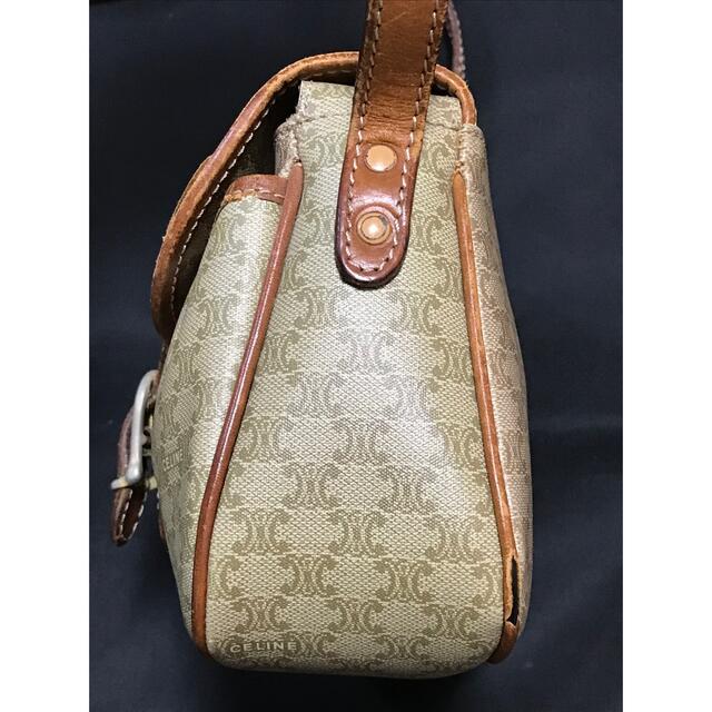 celine - CELINE オールド セリーヌ マカダム柄 ショルダーバッグの