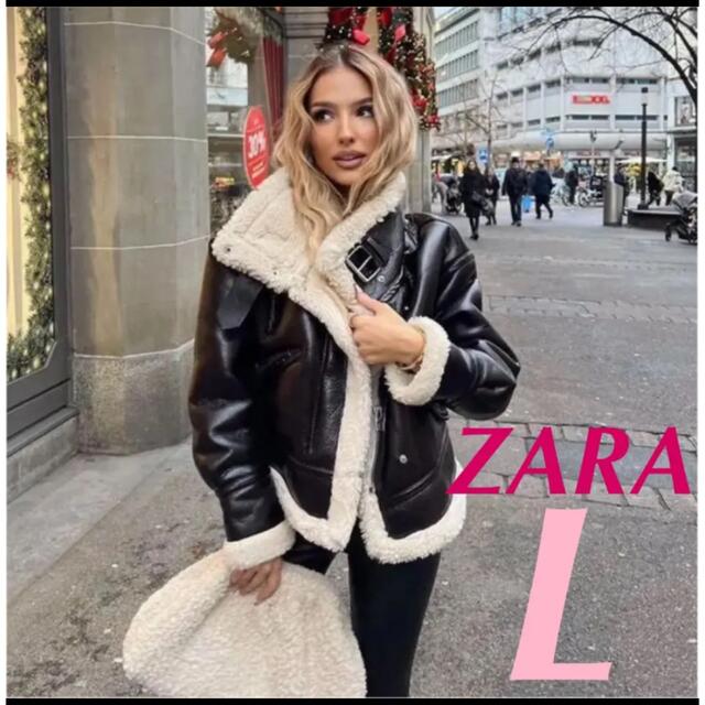 ZARA ボア&フェイクレザージャケット | フリマアプリ ラクマ ZARA ボア&フェイクレザージャケット | フリマアプリ ラクマ