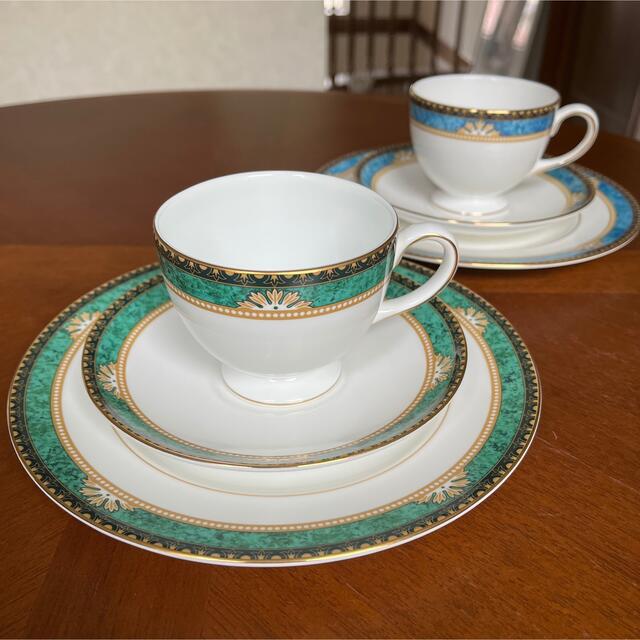 美品】ウェッジウッド☆ランボーン&カーゾン☆トリオ ペア-