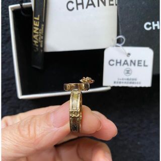 CHANEL - 値下げ不可☆ CHANEL リング ココマークカメリア🏵ゴールド黄