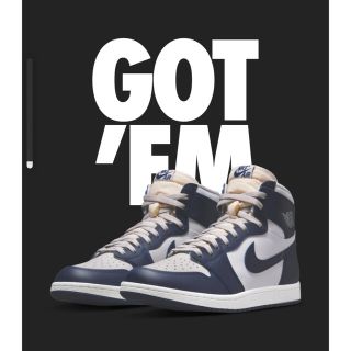 ナイキ(NIKE)のNike Air Jordan 1 High 85Georgetown27.5(スニーカー)