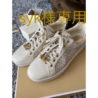 マイケルコース(Michael Kors)のマイケルコース　スニーカー　美品24.5(スニーカー)