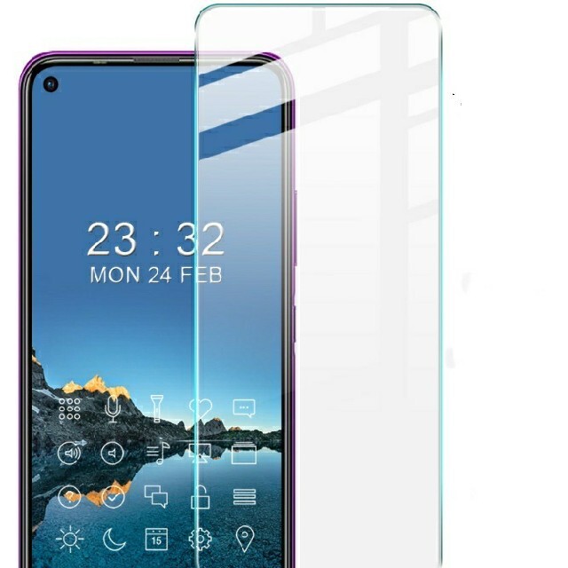 AQUOS(アクオス)のAQUOS sense 4/ ５Gブルー ライト カット 強化 フィルム です。 スマホ/家電/カメラのスマホアクセサリー(保護フィルム)の商品写真